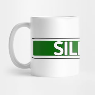 Silly St Street Sign Mug